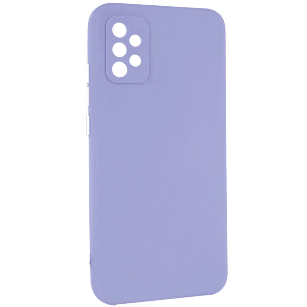 Чехол TPU Square Full Camera Purple для Samsung Galaxy A72 SM-A725