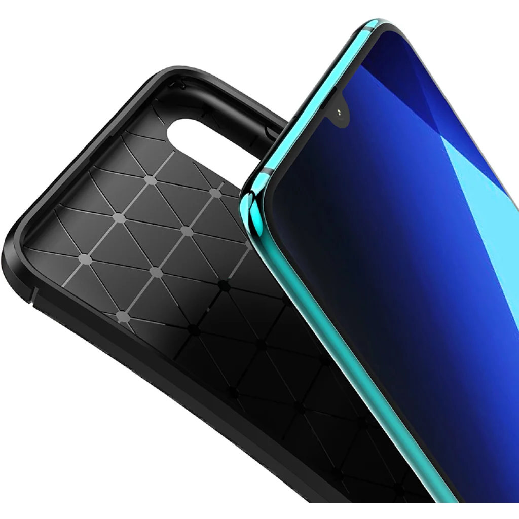 Чохол TOTO TPU Carbon Fiber 1,5mm Case Black для Samsung Galaxy A70 SM-A705