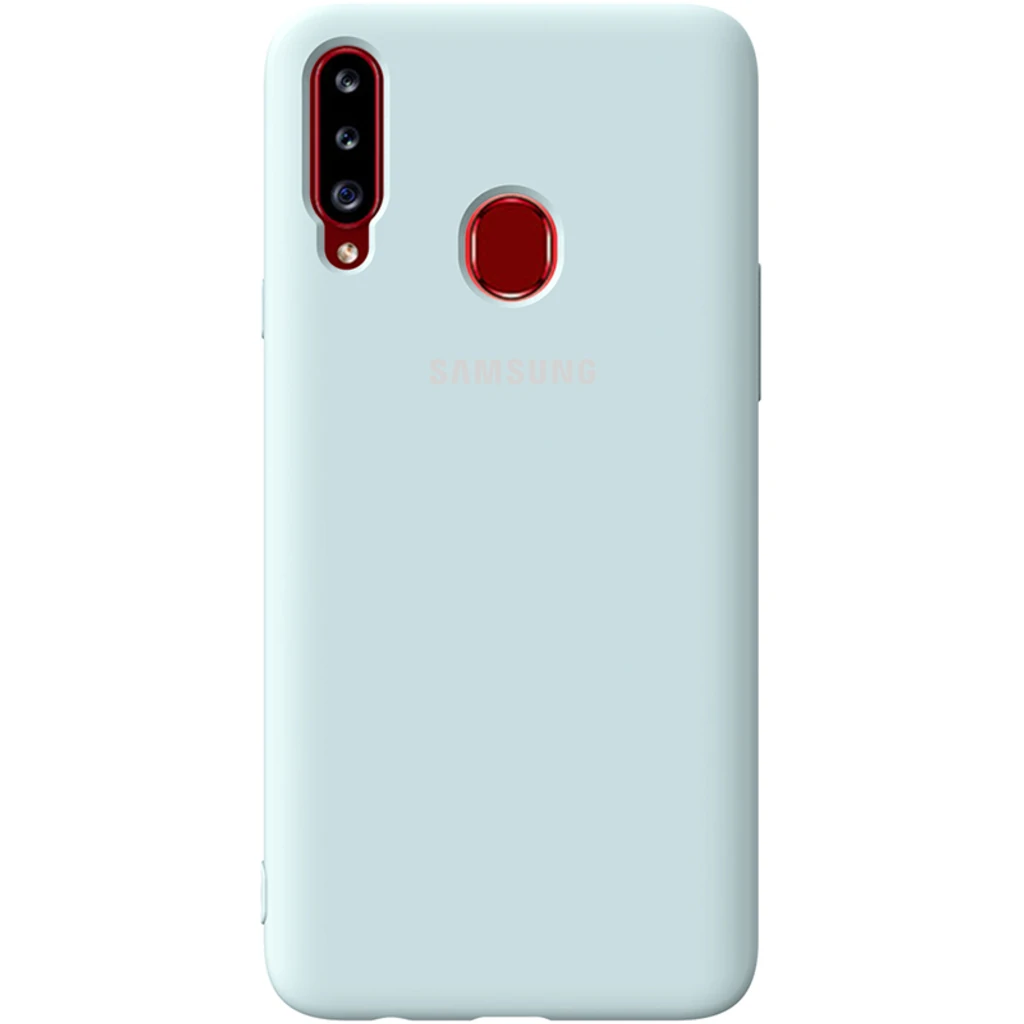 Чехол Samsung Galaxy A20s SM-A207 TOTO Silicone Full Protection Case Sky Blue