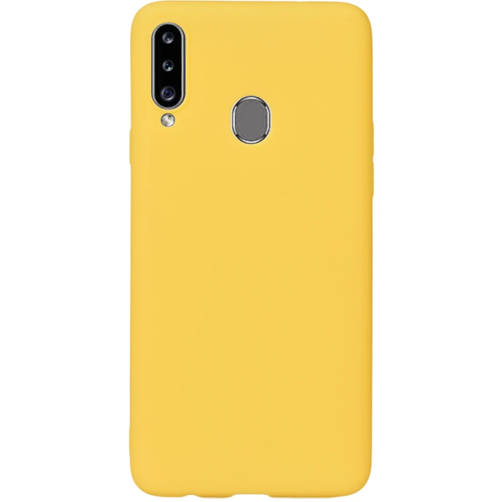 Чехол Samsung Galaxy A20s SM-A207 TOTO 1mm Matt TPU Case Yellow