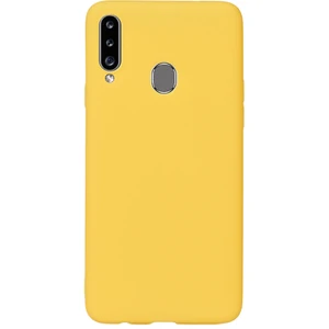 Чехол Samsung Galaxy A20s SM-A207 TOTO 1mm Matt TPU Case Yellow