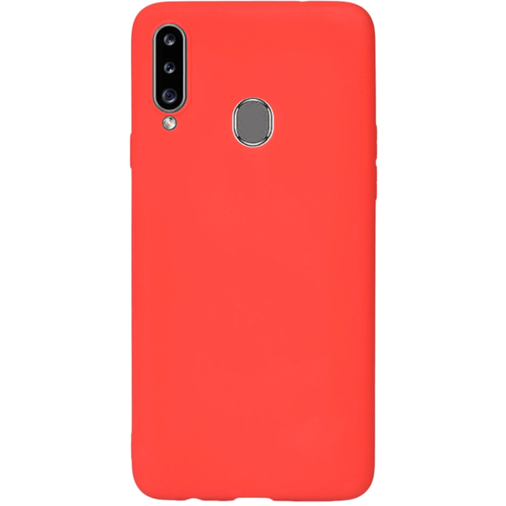 Чехол Samsung Galaxy A20s SM-A207 TOTO 1mm Matt TPU Case Red