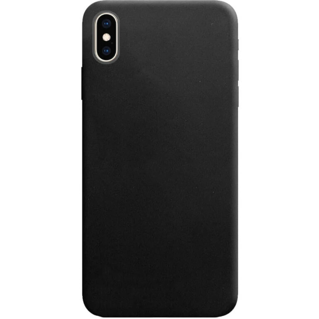 Чехол Apple iPhone XS Max Silicone Case Candy Black