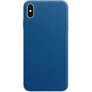 Цвет: Синий - Чехол Apple iPhone XS Max Silicone Case Candy Blue