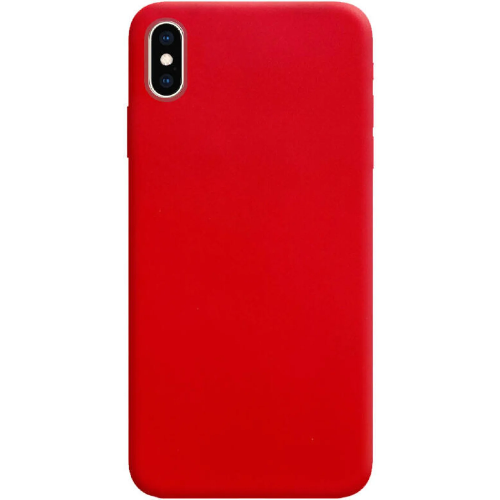 Чохол Apple iPhone XS Max Silicone Case Candy Red
