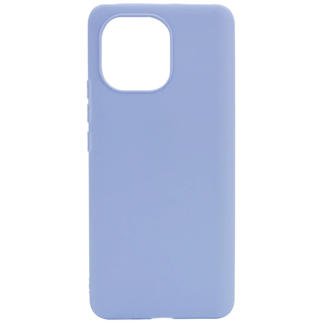 Чохол Xiaomi Mi 11 Lite Silicone Case Candy Lilac Blue