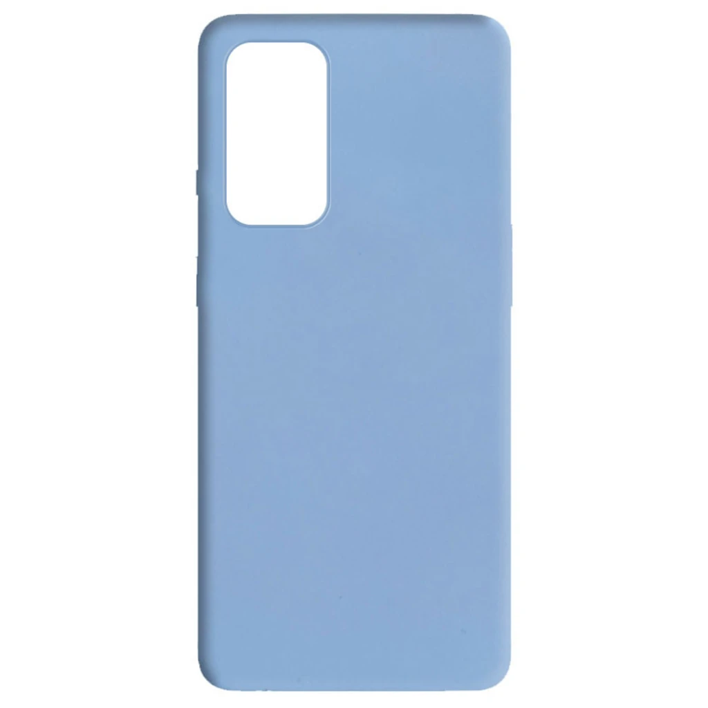Чехол OnePlus 9 Pro Silicone Case Candy Lilac Blue