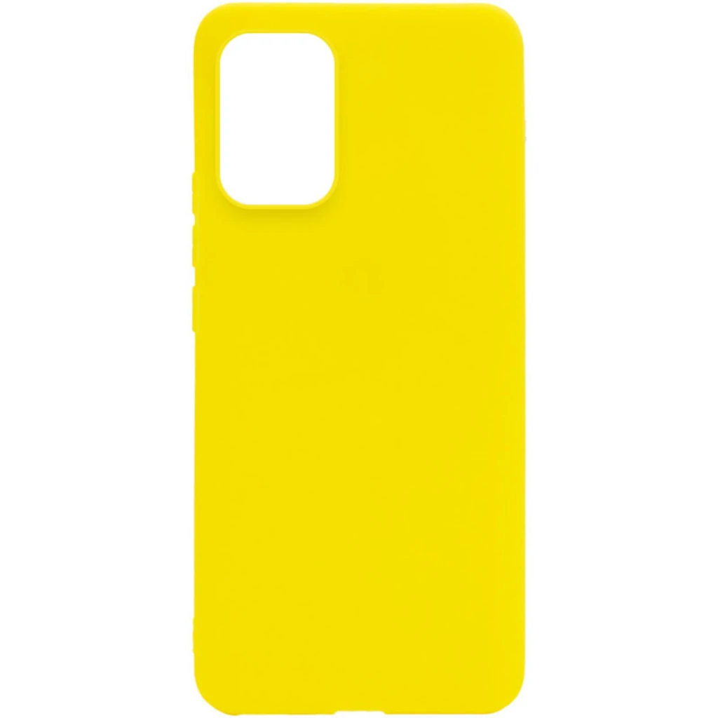 Чехол Xiaomi Redmi Note 11, Xiaomi Redmi Note 11S Silicone Case Candy Yellow