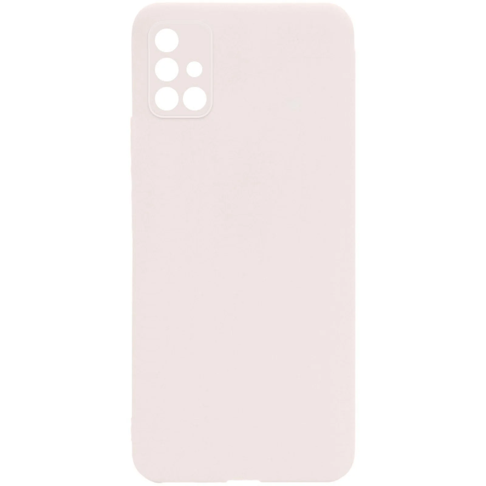 Чохол Samsung Galaxy A51 SM-A515 Silicone Case Candy Full Camera Antigue White