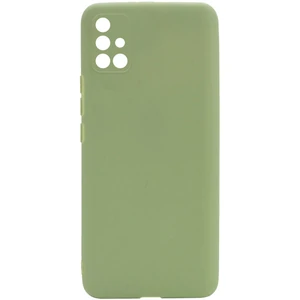 Чехол Samsung Galaxy A51 SM-A515 Silicone Case Candy Full Camera Pistachio