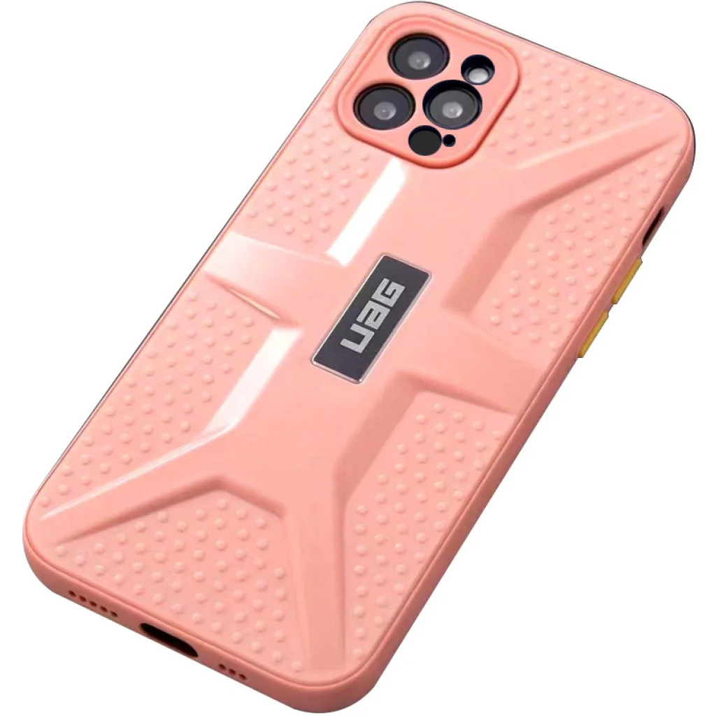 Чохол TPU+PC UAG Case Pink для Apple iPhone 12 Pro Max