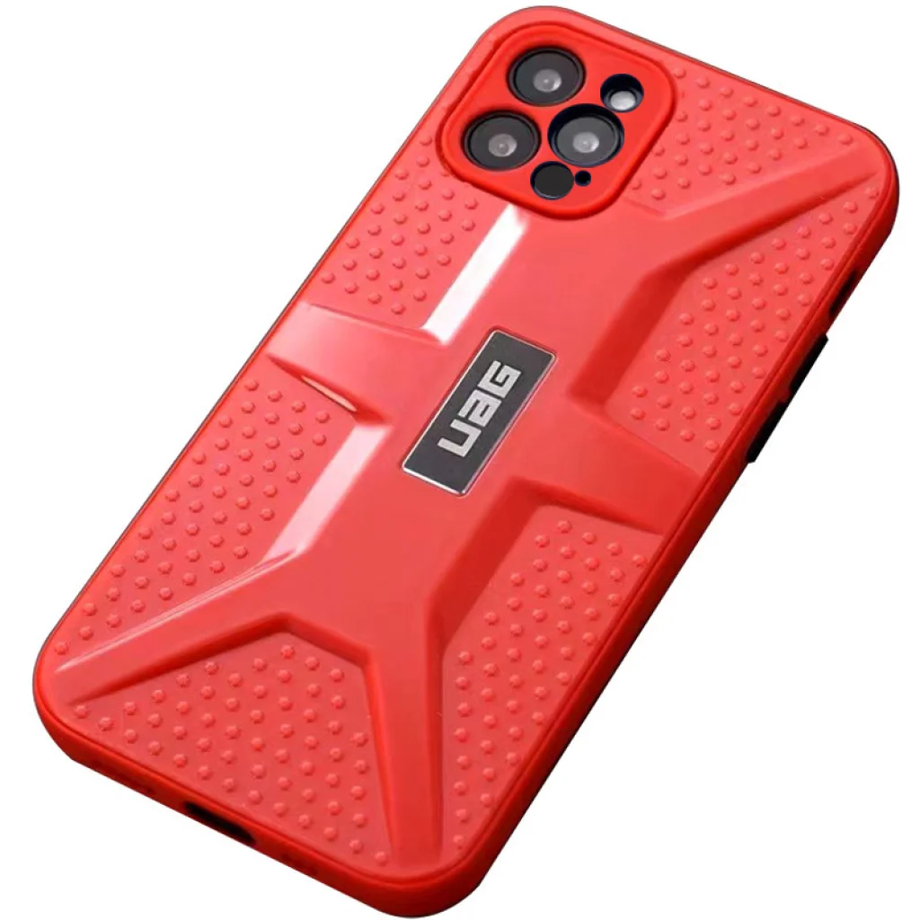 Чохол TPU+PC UAG Case Red для Apple iPhone 12 Pro Max