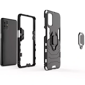 Чохол TPU Transformer Ring for Magnet Black для Samsung Galaxy M31s SM-M317
