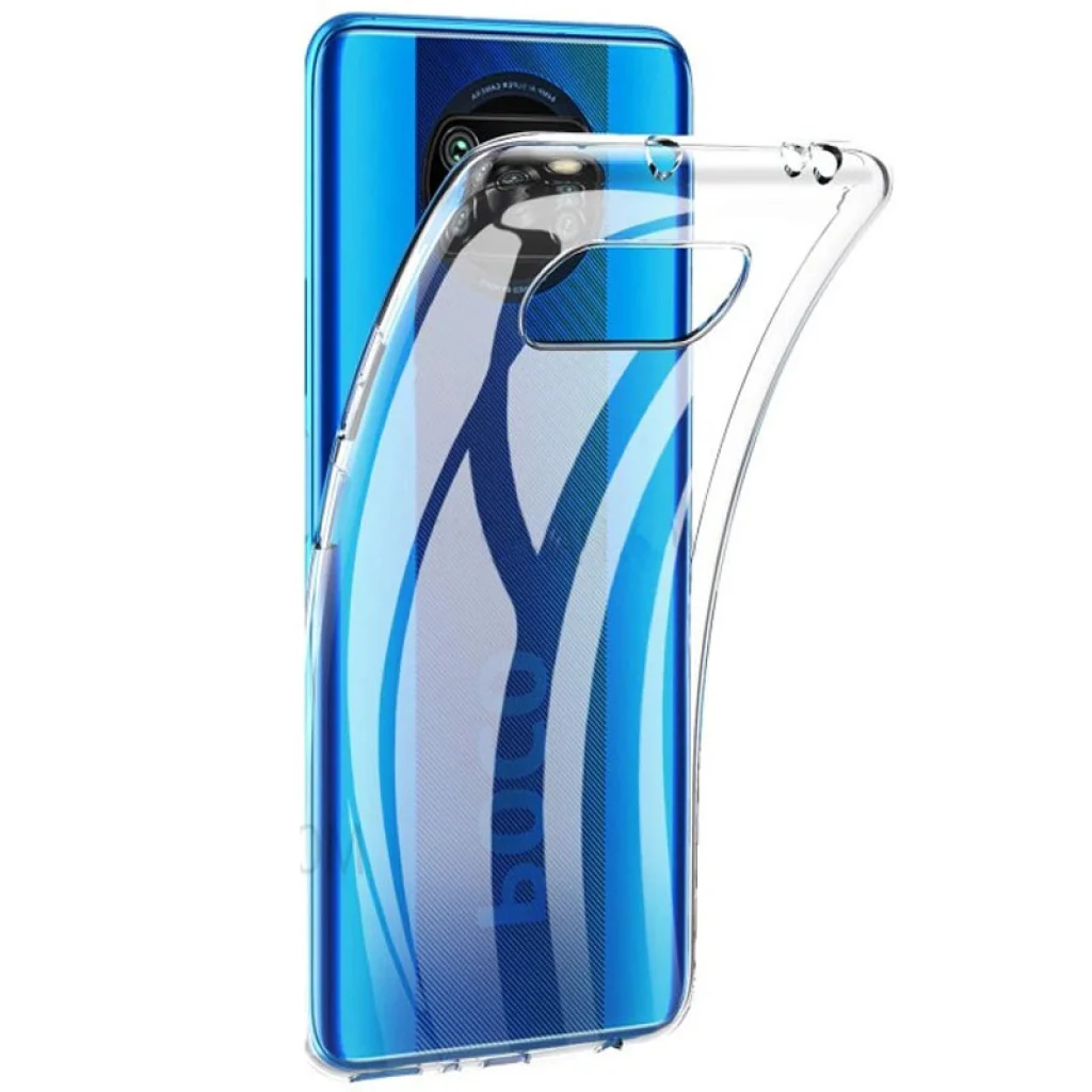 Накладка WS Silicon Case Clear для Xiaomi Poco X3
