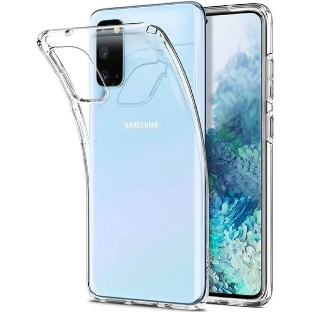 Накладка WS Silicon Case Clear для Samsung Galaxy S20 SM-G980