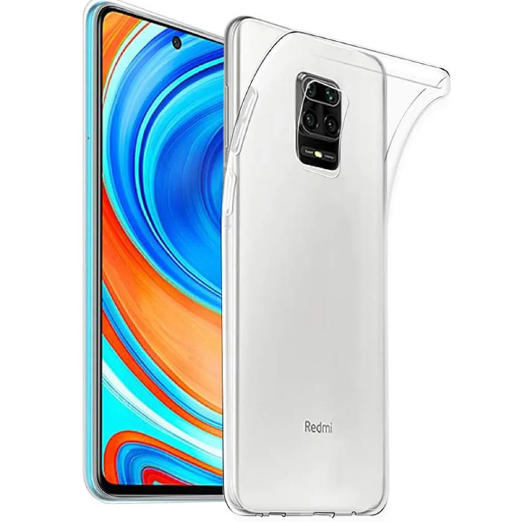 Накладка WS Silicon Case Clear для Xiaomi Redmi Note 9s, Redmi Note 9 Pro, Redmi Note 9 Pro Max