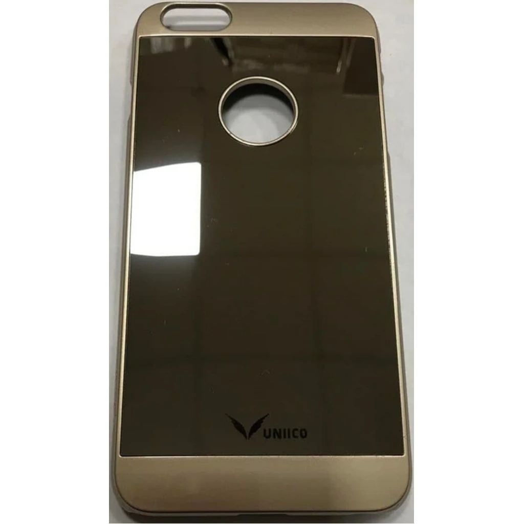 Чохол Unico Glass Gold Frame Case Black для iPhone 6 Plus, iPhone 6s Plus