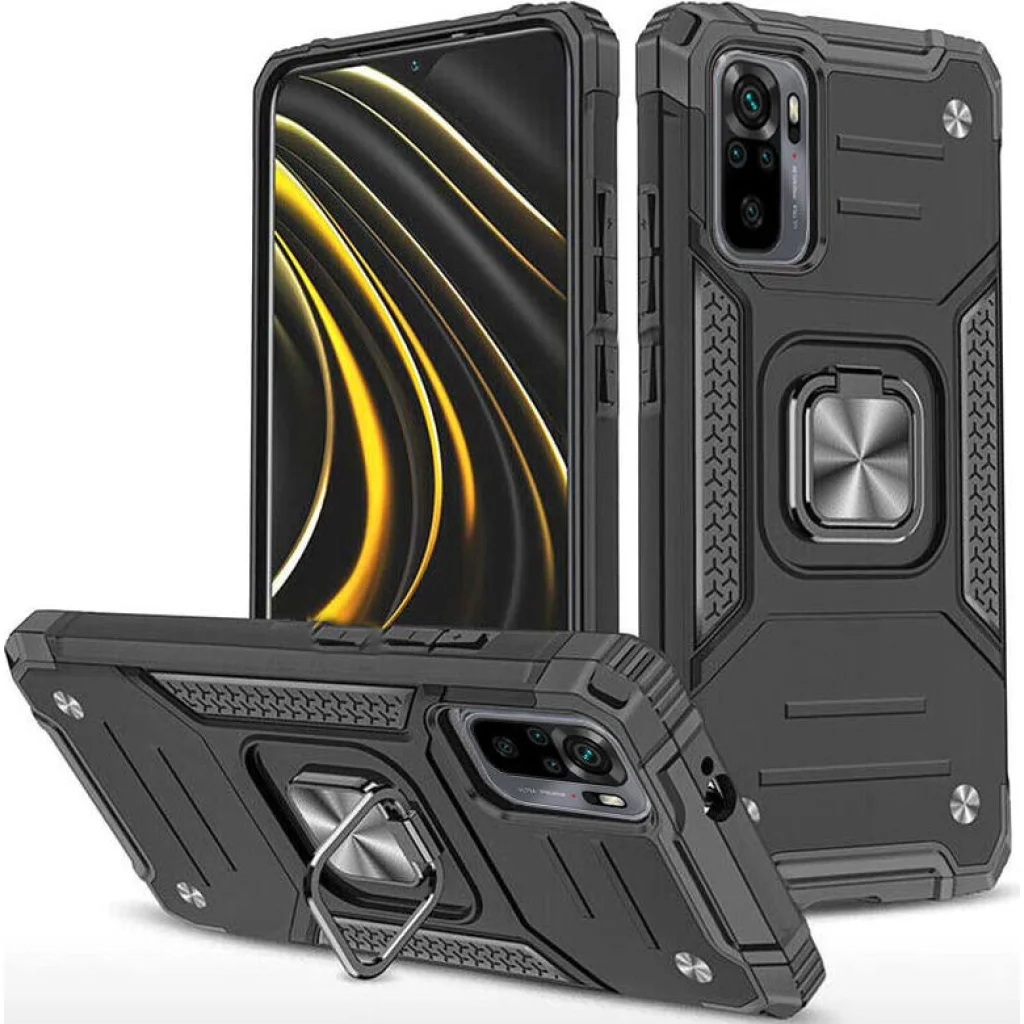 Чохол Union Ring for Magnet Black для Xiaomi Redmi Note 10