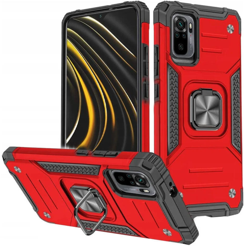 Чехол Union Ring for Magnet Red для Xiaomi Redmi Note 10