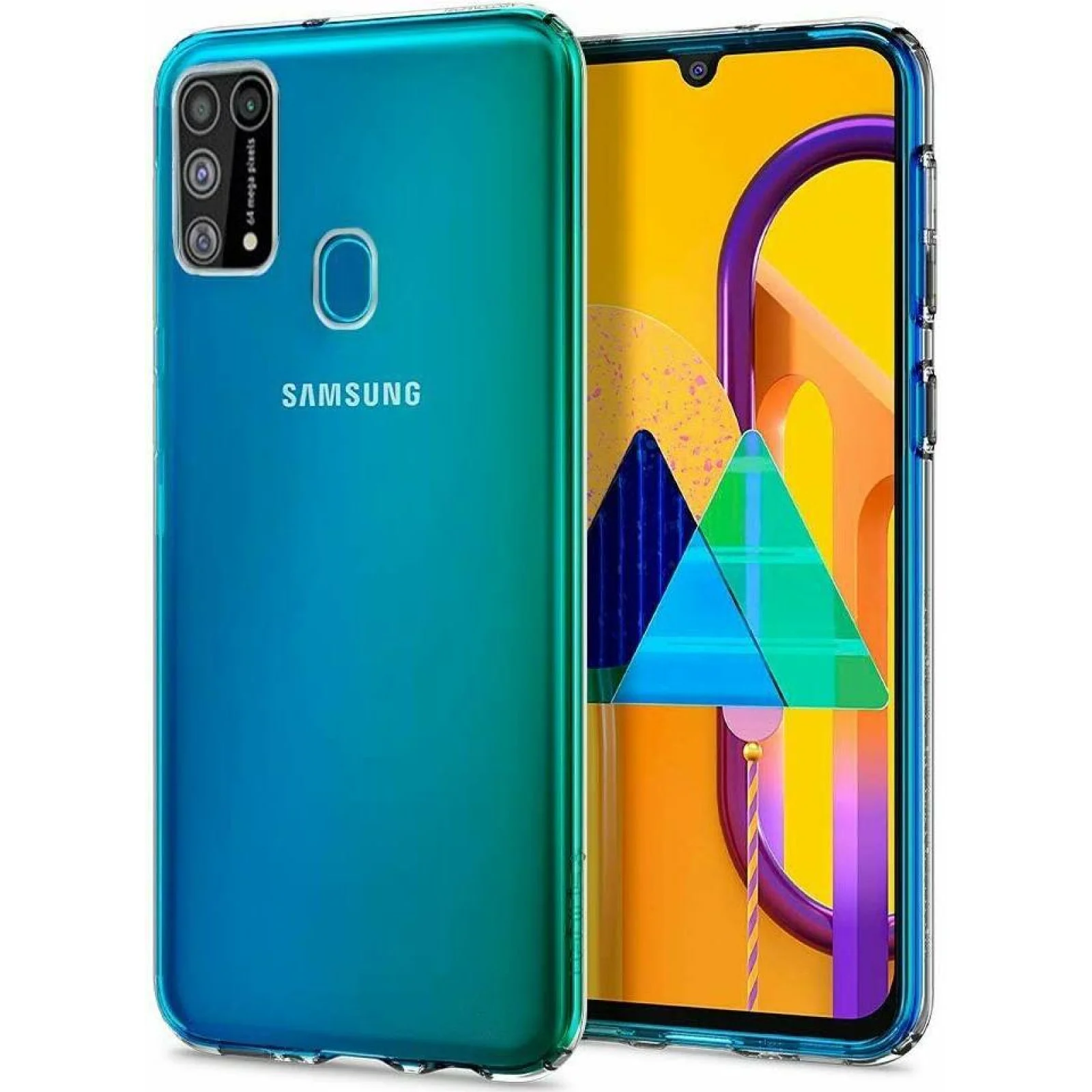 Накладка WS Silicon Case Clear для Samsung Galaxy M31 SM-M315