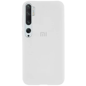 Цвет: Белый - Чехол Silicone Case Full Protective White для Xiaomi Mi Note 10, Xiaomi Mi Note 10 Pro
