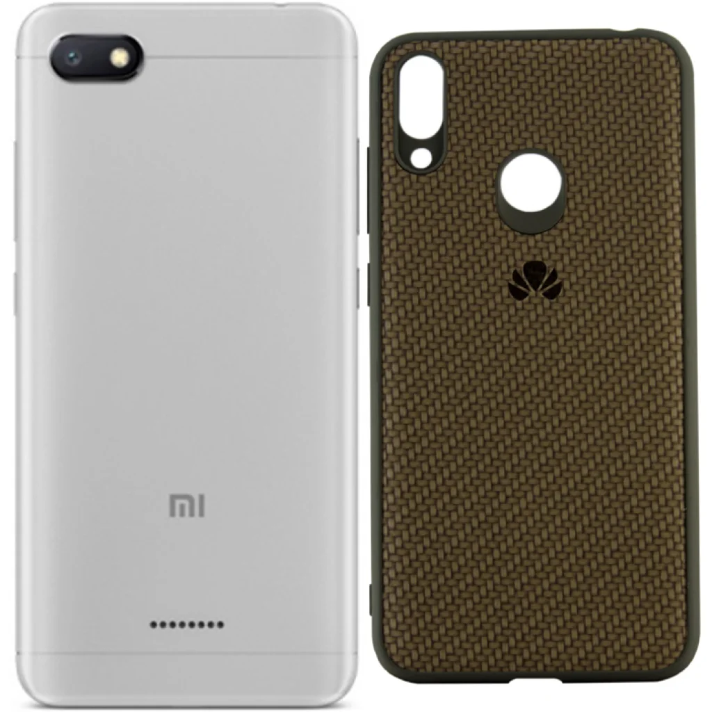 Чохол Xiaomi Redmi 6a Silicone Plexus Case Brown