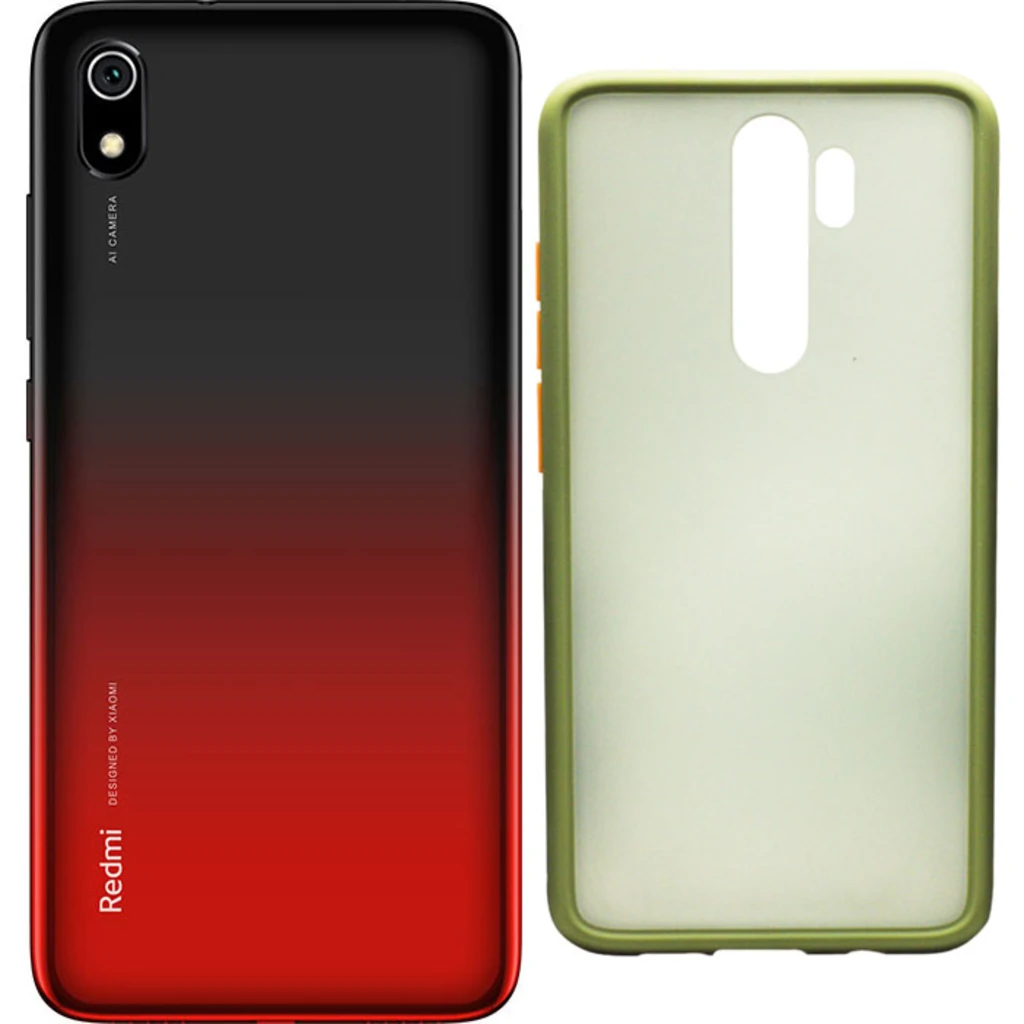 Чехол Xiaomi Redmi 7a MATT Case Green