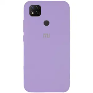 Колір: Фіолетовий - Чохол Silicone Case Full Protective Dasheen для Xiaomi Redmi 9c, Xiaomi Redmi 10A