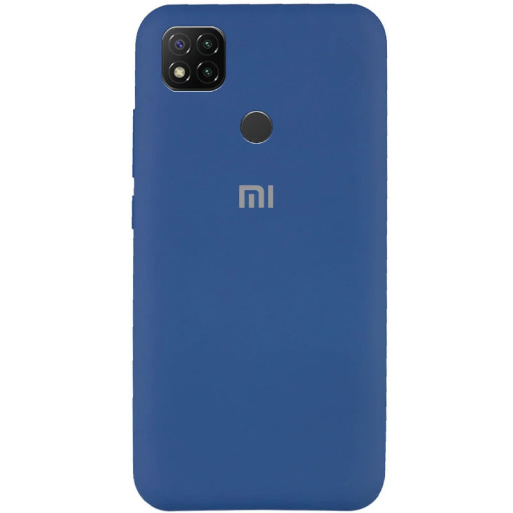 Чохол Silicone Case Full Protective Navy Blue для Xiaomi Redmi 9c, Xiaomi Redmi 10A