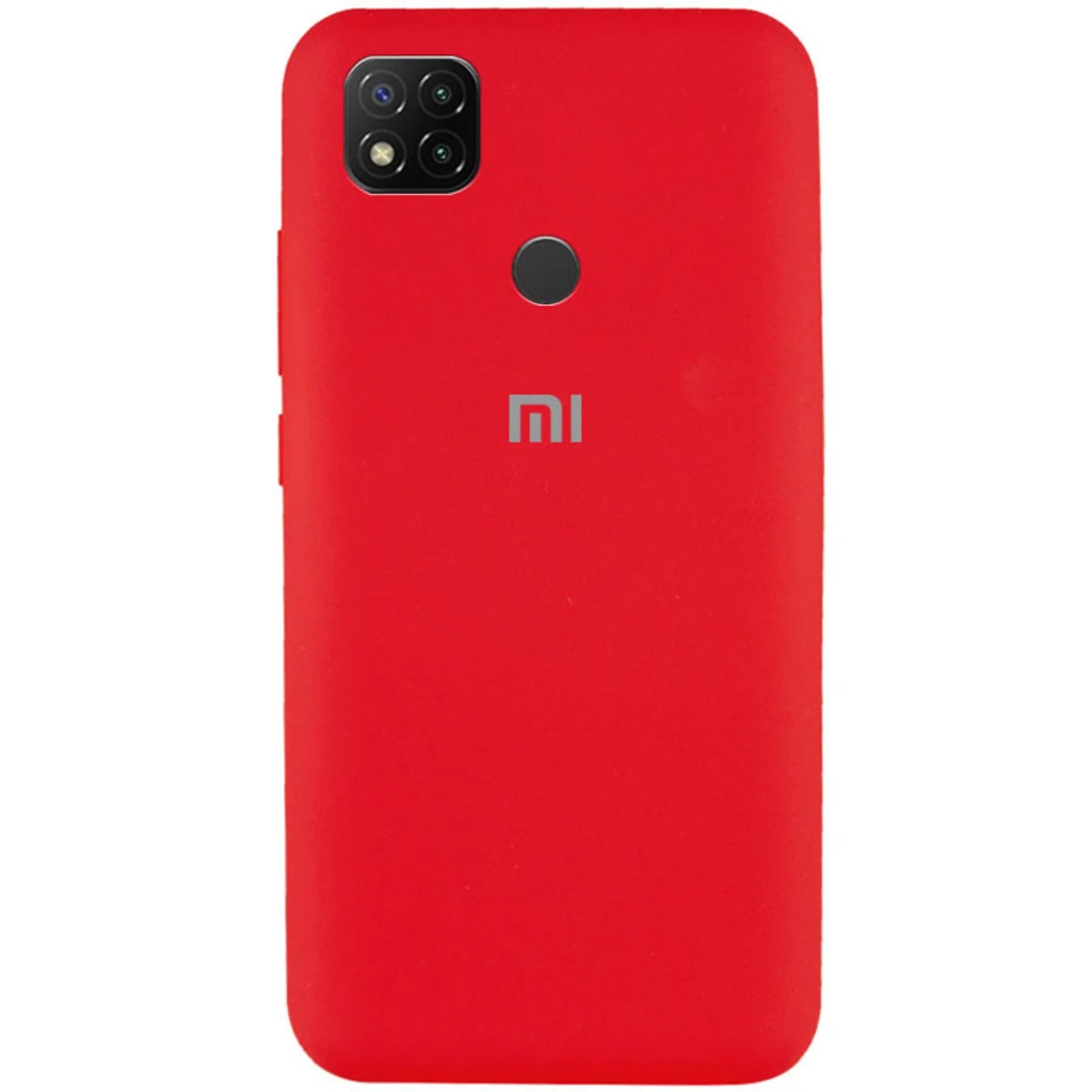 Чехол Silicone Case Full Protective Red для Xiaomi Redmi 9c, Xiaomi Redmi 10A