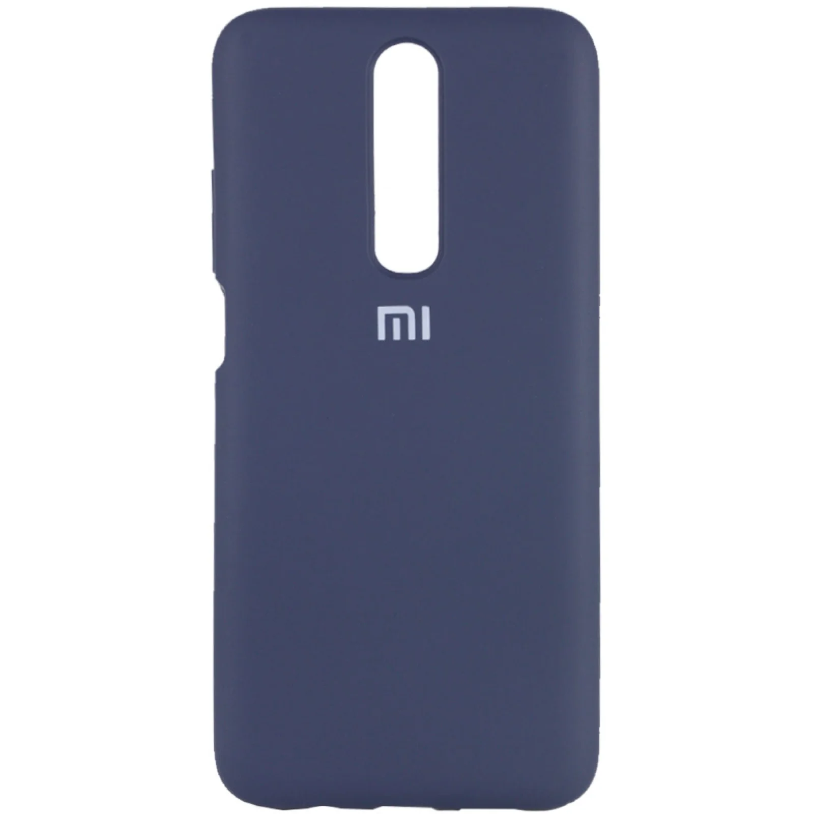 Чехол Silicone Case Full Protective Dark Blue для Xiaomi Redmi K30