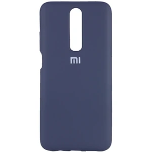 Чехол Silicone Case Full Protective Dark Blue для Xiaomi Redmi K30