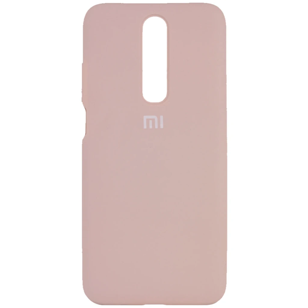 Чехол Silicone Case Full Protective Pink Sand для Xiaomi Redmi K30