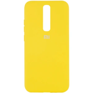 Цвет: Желтый - Чехол Silicone Case Full Protective Yellow для Xiaomi Redmi K30