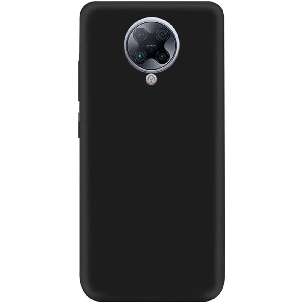Чохол Silicone Case Full Protective Black для Xiaomi Redmi K30 Pro, Poco F2 Pro