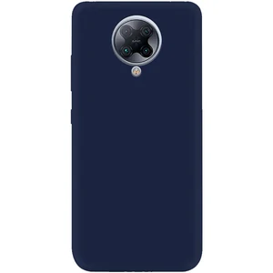Колір: Синій - Чохол Silicone Case Full Protective Midnight Blue для Xiaomi Redmi K30 Pro, Poco F2 Pro