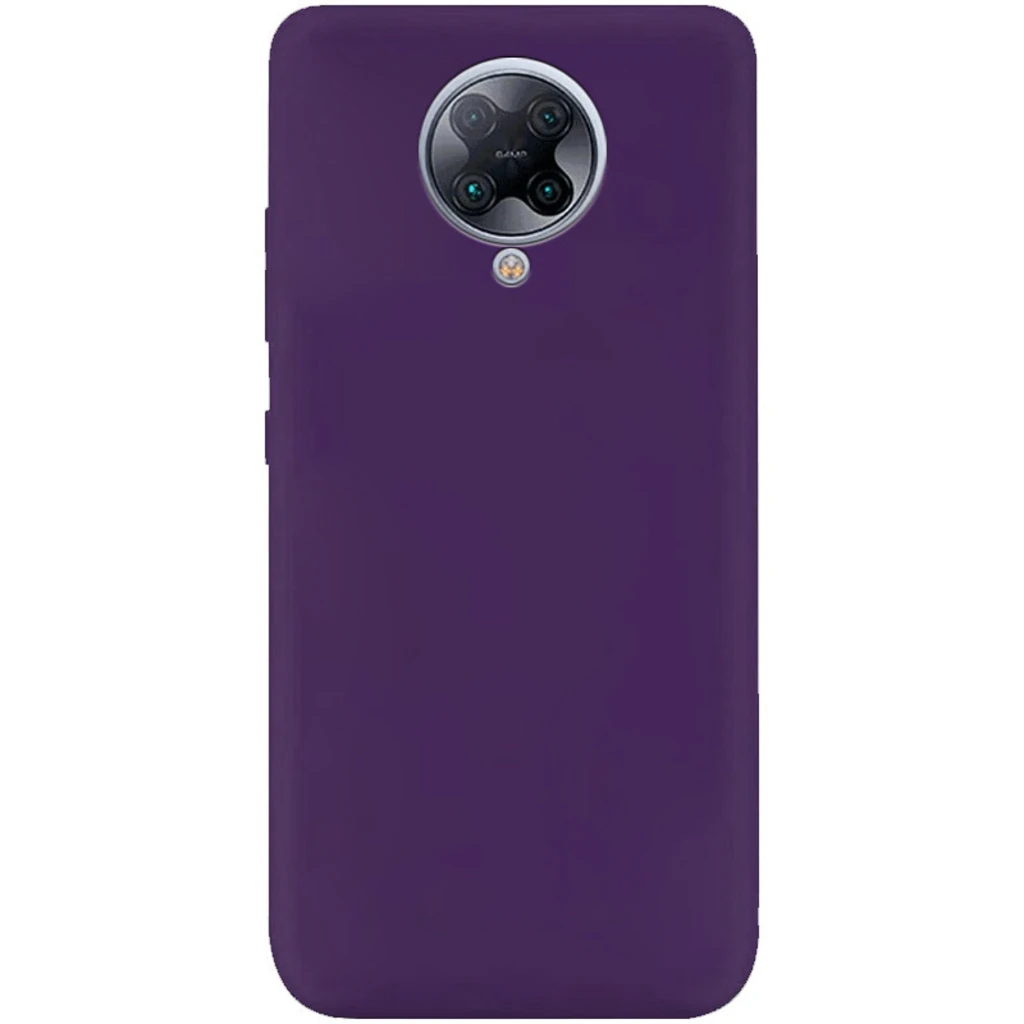 Чохол Silicone Case Full Protective Purple для Xiaomi Redmi K30 Pro, Poco F2 Pro