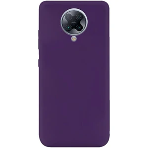 Колір: Фіолетовий - Чохол Silicone Case Full Protective Purple для Xiaomi Redmi K30 Pro, Poco F2 Pro