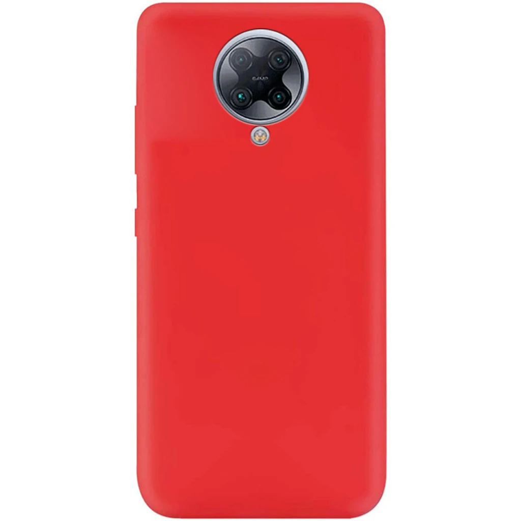 Чехол Silicone Case Full Protective Red для Xiaomi Redmi K30 Pro, Poco F2 Pro