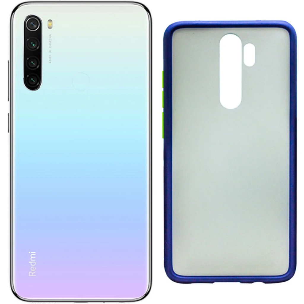 Чохол Xiaomi Redmi Note 8, Xiaomi Redmi Note 8 2021 MATT Case Blue