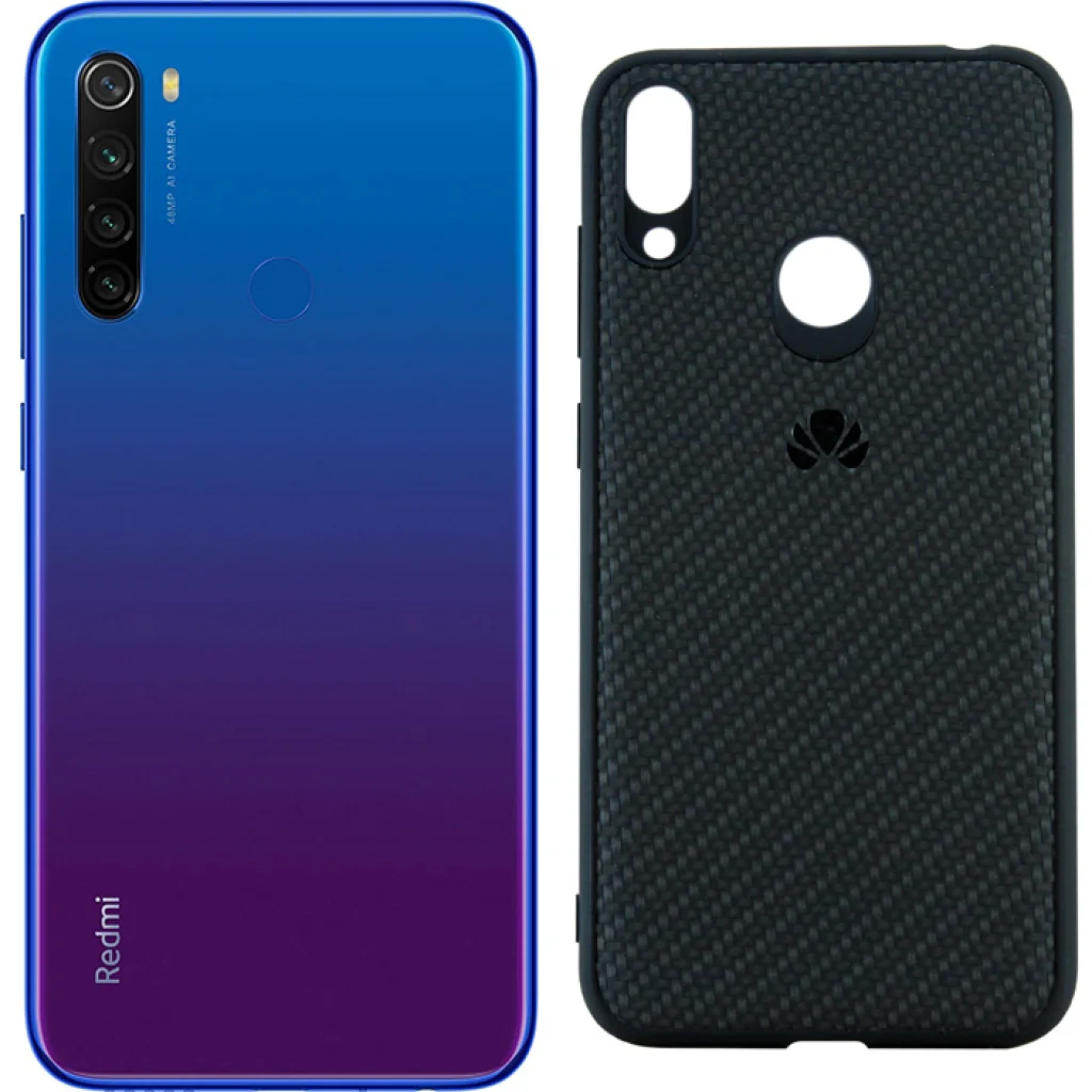 Чохол Xiaomi Redmi Note 8T Silicone Plexus Case Black