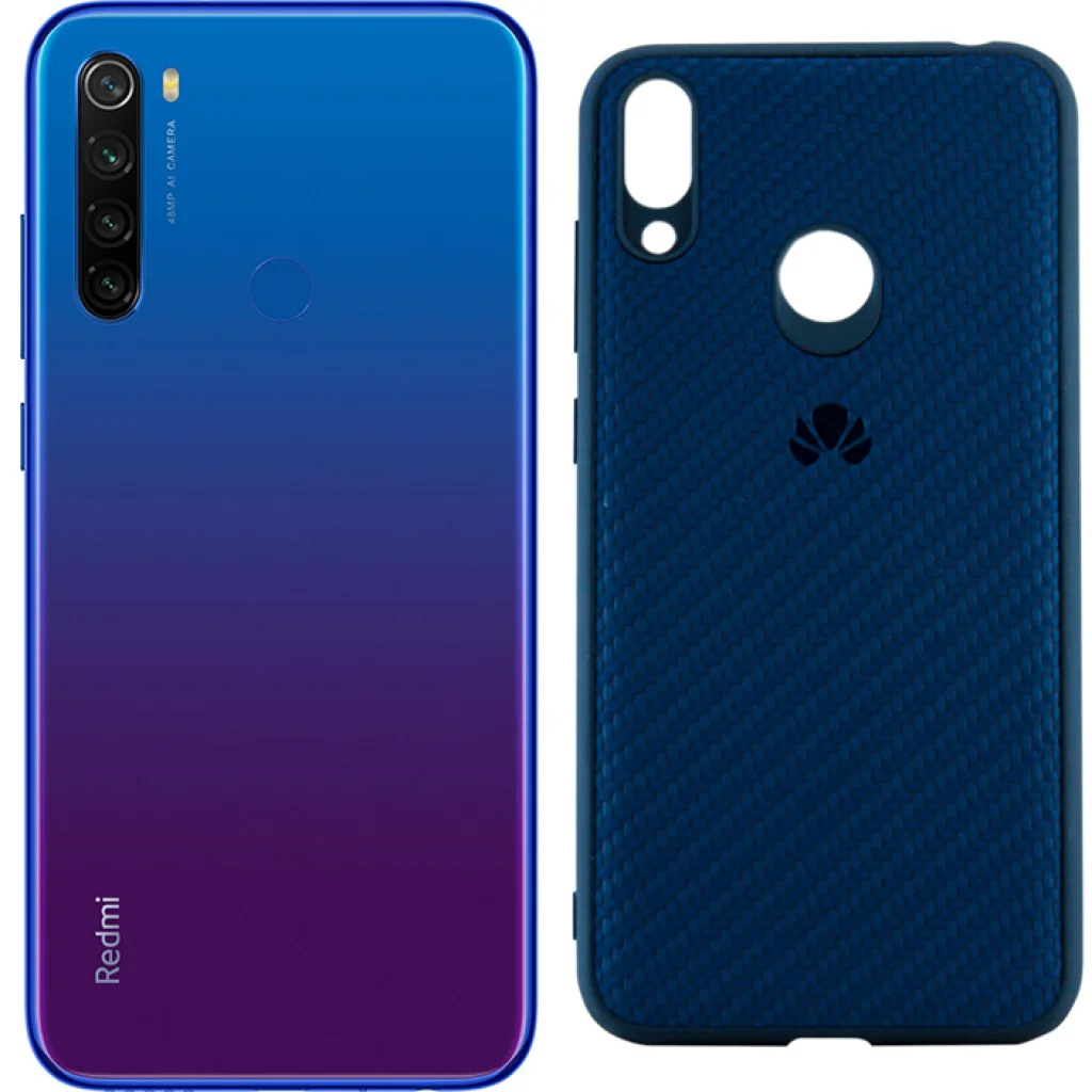Чохол Xiaomi Redmi Note 8T Silicone Plexus Case Blue
