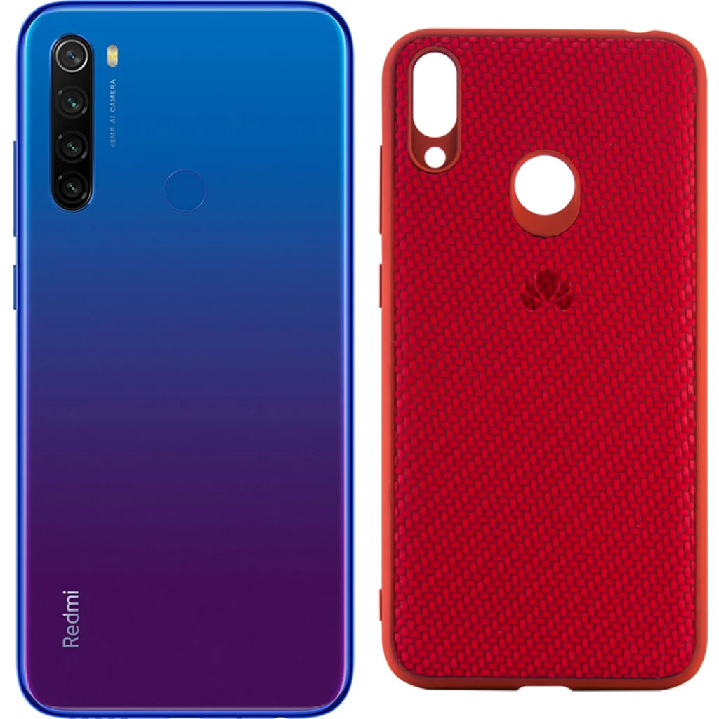 Чохол Xiaomi Redmi Note 8T Silicone Plexus Case Red