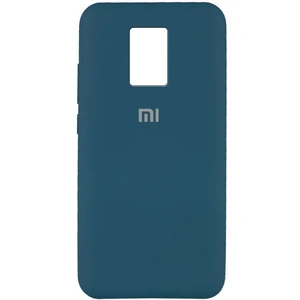 Колір: Синій - Чохол Silicone Case Full Protective Cosmos Blue для Xiaomi Redmi Note 9s, Redmi Note 9 Pro, Redmi Note 9 Pro Max