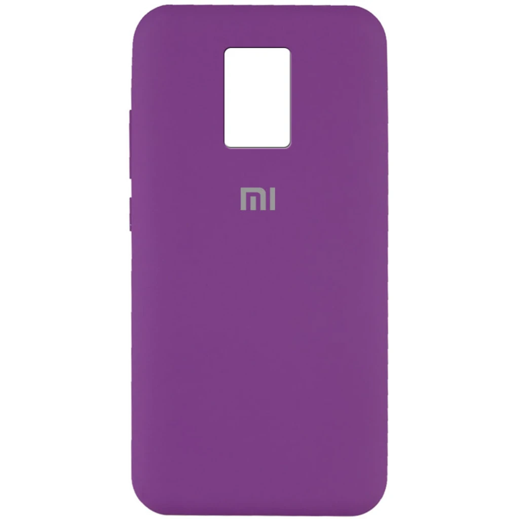 Чехол Silicone Case Full Protective Grape для Xiaomi Redmi Note 9s, Redmi Note 9 Pro, Redmi Note 9 Pro Max