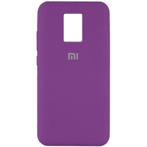 Колір: Ліловий - Чохол Silicone Case Full Protective Grape для Xiaomi Redmi Note 9s, Redmi Note 9 Pro, Redmi Note 9 Pro Max