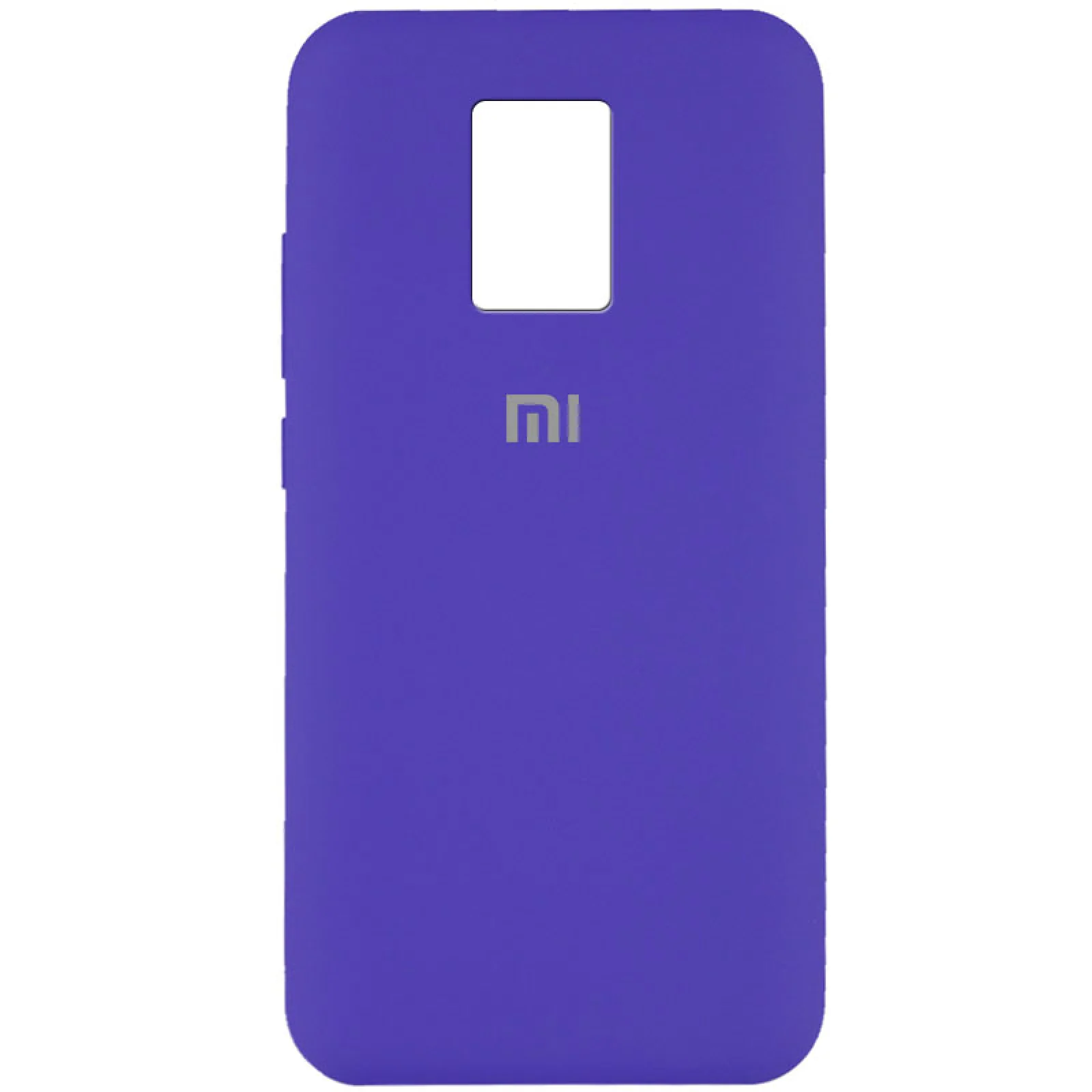 Чехол Silicone Case Full Protective Purple для Xiaomi Redmi Note 9s, Redmi Note 9 Pro, Redmi Note 9 Pro Max