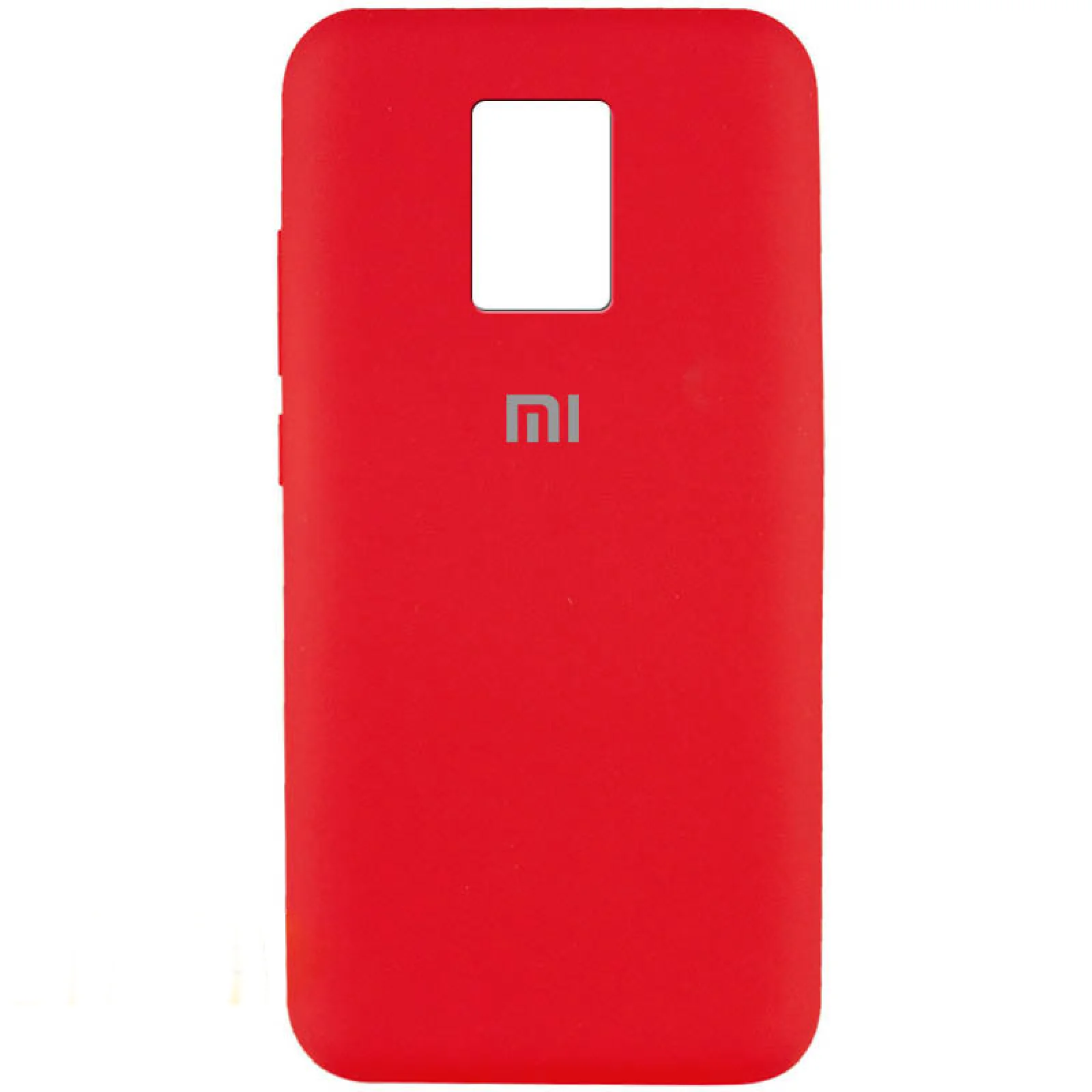 Чохол Silicone Case Full Protective Red для Xiaomi Redmi Note 9s, Redmi Note 9 Pro, Redmi Note 9 Pro Max