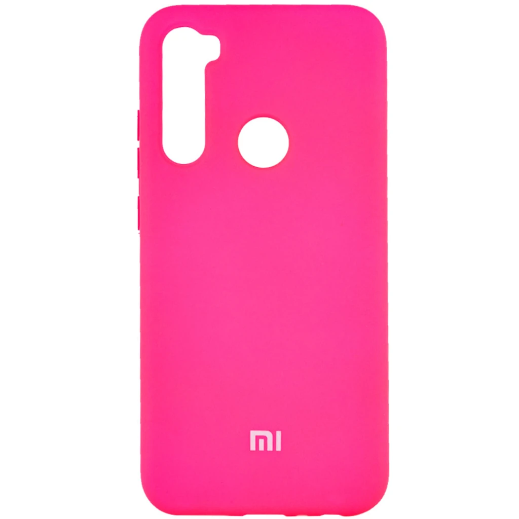 Чехол Silicone Case Full Protective Barbie Pink для Xiaomi Redmi Note 8, Xiaomi Redmi Note 8 2021