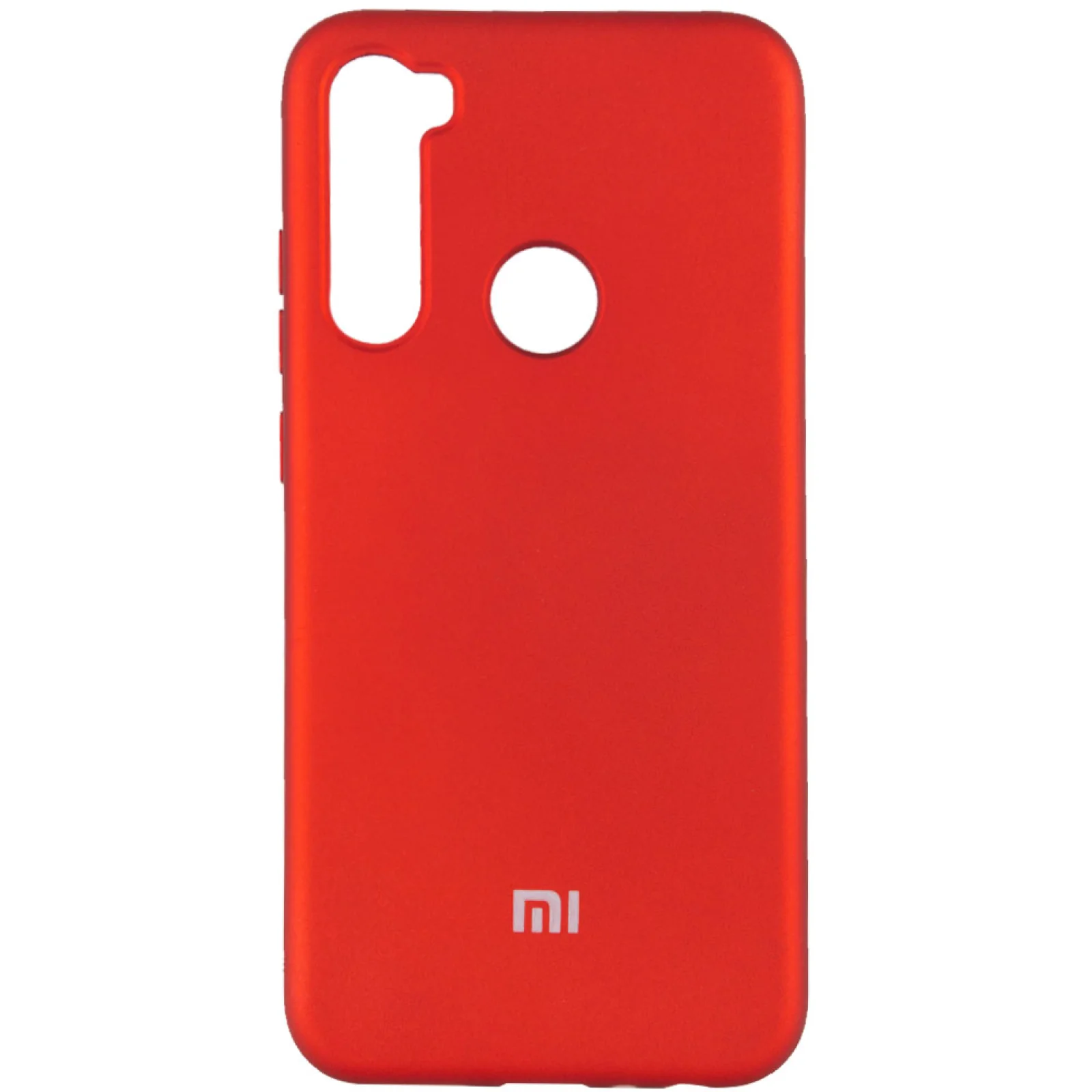 Чехол Silicone Case Full Protective Dark Red для Xiaomi Redmi Note 8, Xiaomi Redmi Note 8 2021